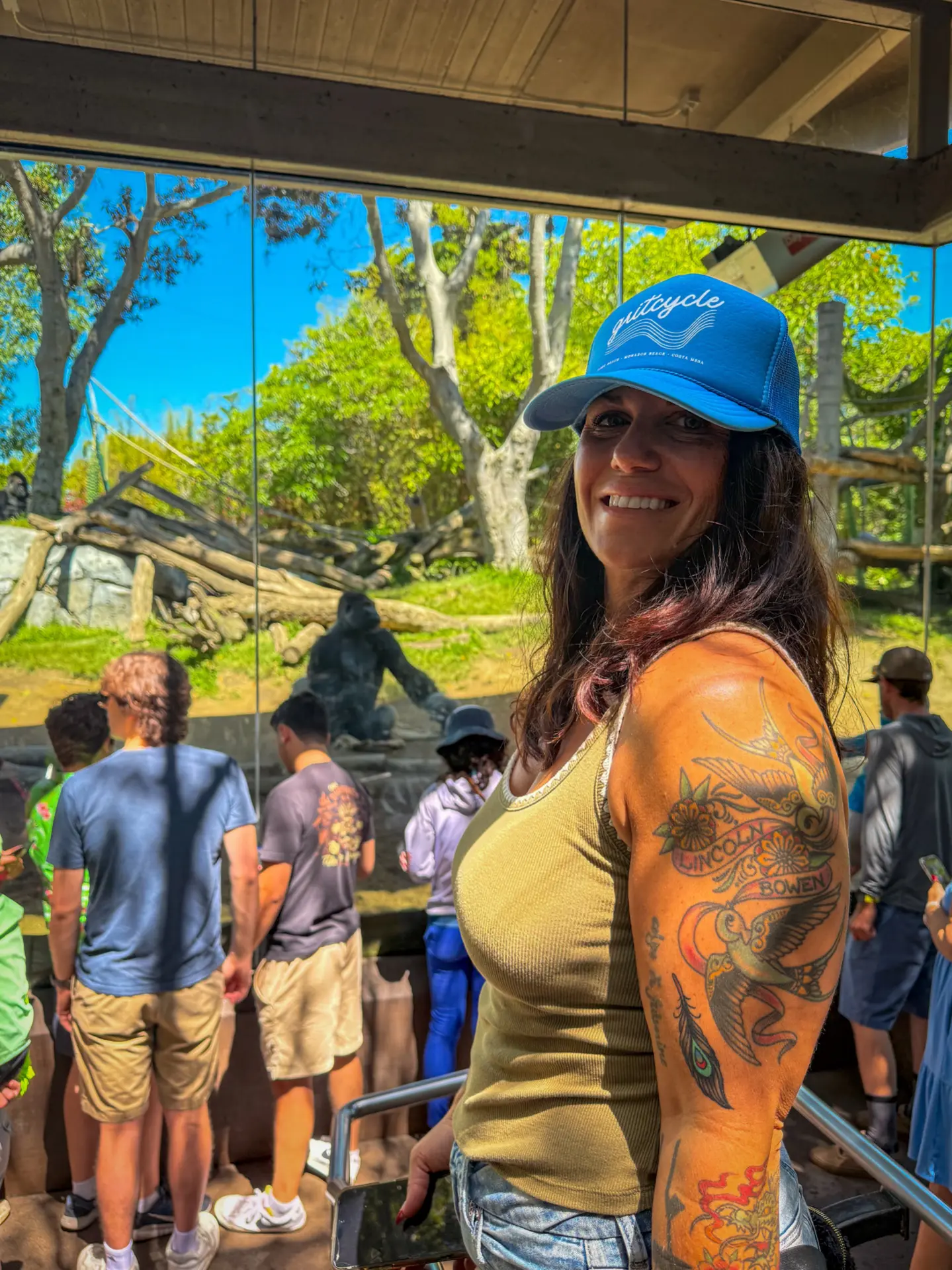 Michelle before coaching with Rebuild Fitness